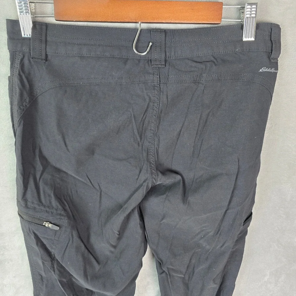 Eddie Bauer First Ascent Black Hiking Pants Womens 2 Technical Stretch Outdoor